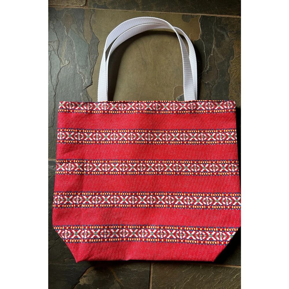 Western Flair Market Tote Hand Made By Jan of Sew Knot Right Grocery or ?